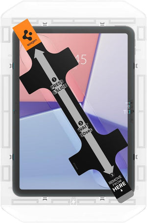 Spigen iPad Air 11" Screen Protector – Glas.tR EZ Fit (M3 2025 / M2 2024) (2 Pack)