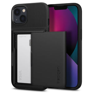 Spigen iPhone 13 Case Slim Armor CS - Black - image 1