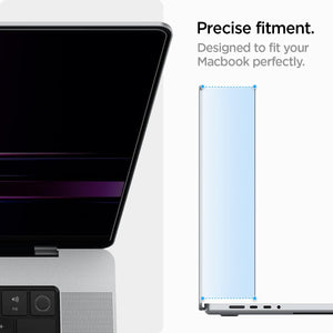 Spigen MacBook Pro 16-inch SafeView privacy screen - Transparency - image 7