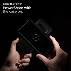 Spigen Galaxy S10 Plus Case - Liquid Air - Matte Black - image 5