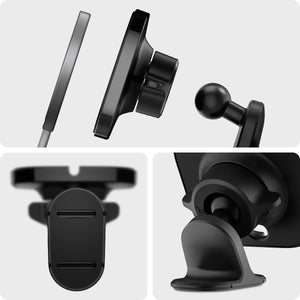 Spigen MagFit Dashboard Car Mount for Apple MagSafe Charger - Black - image 3