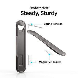 Spigen Universal Phone Grip + Kickstand - Black - image 7