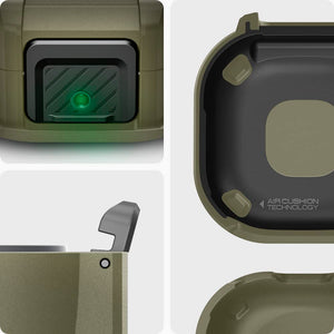 Spigen Galaxy Buds 2 Case - Lock Fit - Vintage Khaki - image 4
