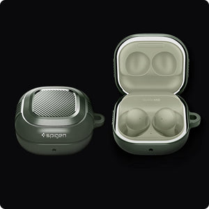 Spigen Galaxy Buds 2 Pro Case - Rugged Armor - Military Green - image 7