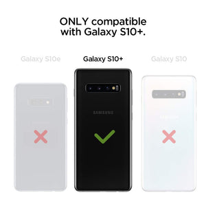Spigen Galaxy S10 Plus Case - Liquid Air - Matte Black - image 6
