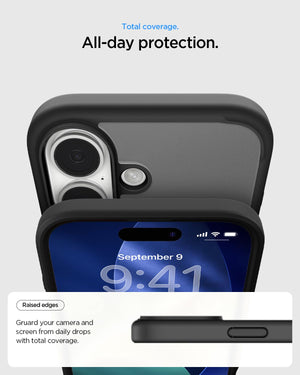 Spigen iPhone 17 Case - Ultra Hybrid (MagFit) - Frost Black