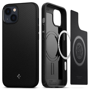 Spigen iPhone 13 Case Mag Armor MagFit - Matte Black - image 1