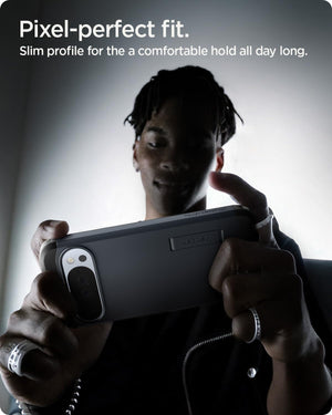 Spigen Tough Armor MagFit Google Pixel 10 Pro / Pixel 10 Kickstand Case - Metal Slate - image 7