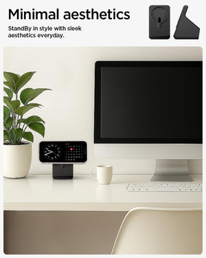 Spigen MagFit S Phone Stand for 2024 MagSafe Charger - Black - image 3
