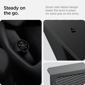 Spigen Tesla Model 3 J1772 Adapter Door Dock - Black - image 5