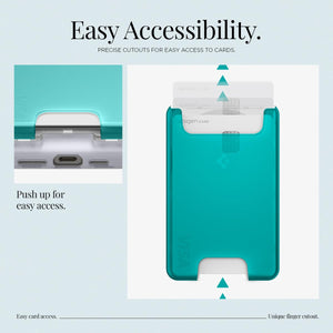 Spigen Classic C1 MagSafe Wallet - Bondi Blue - image 6