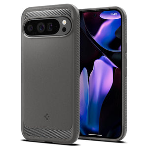 Spigen Rugged Armor Google Pixel 9 Pro XL Phone Case - Marble Gray - image 1