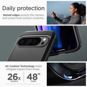 Spigen Tough Armor Google Pixel 9 Pro XL Kickstand Phone Case - Black - image 5