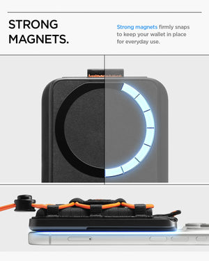 Spigen Tiefit MagFit 3-Card Wallet Stand - Black - image 7