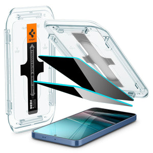 Spigen Galaxy S25 Plus / S24 Plus Privacy Screen Protector - Glas.tR EZ Fit (2 Pack) - Privacy - image 1