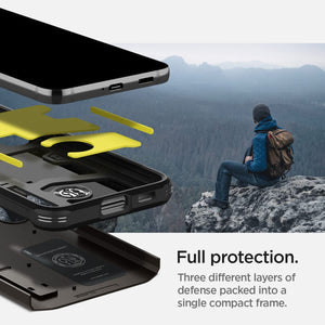 Spigen Tough Armor Galaxy S22 Phone Case - Gunmetal - image 4