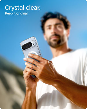 Spigen Pixel 10 Pro / Pixel 10 Case – Ultra Hybrid (MagFit) - Clear White - image 5