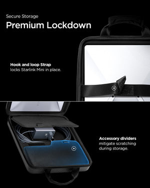 Spigen Starlink Mini EVA Hard Shell Carrying Case - Carbon - image 6