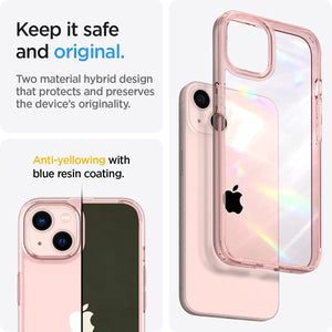 Spigen iPhone 13 Mini Case Ultra Hybrid - Rose Crystal - image 4