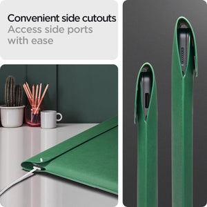 Spigen Valentinus 14-Inch Laptop Sleeve - Jeju Green - image 4