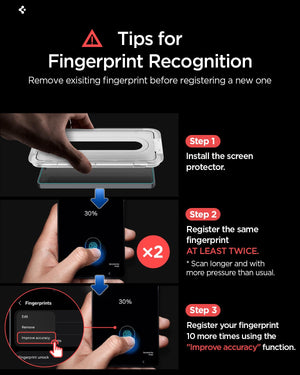 Spigen Galaxy S26 Plus Privacy Screen Protector - AluminaCore Glas.tR EZ Fit (2 Pack) – Privacy – detail image 2