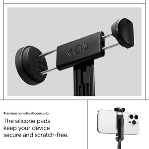Spigen S541W Auto-Open Selfie Stick Tripod with Bluetooth Remote - Black - image 4