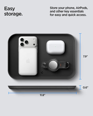 Spigen Catchall Valet Tray Desktop Organizer - Black - image 7