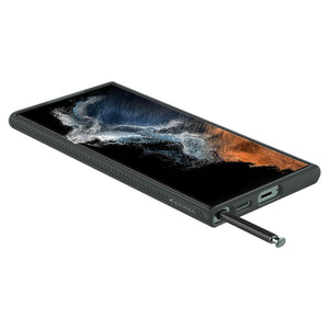Spigen Galaxy S22 Ultra Case - Liquid Air - Abyss Green - image 4