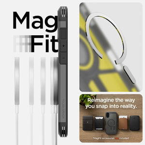 Spigen iPhone 16 Case Tough Armor MagFit - Frost Black - image 3