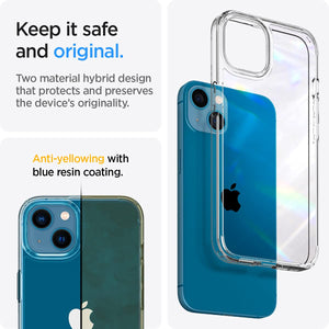 Spigen iPhone 13 Mini Case Ultra Hybrid - Crystal Clear - image 4