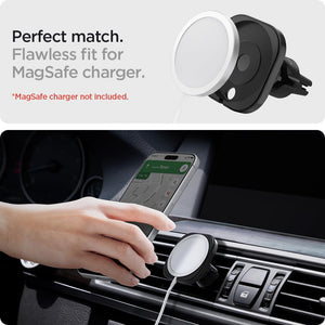 Spigen MagFit Air Vent Car Mount for Apple MagSafe Charger - Black - image 4