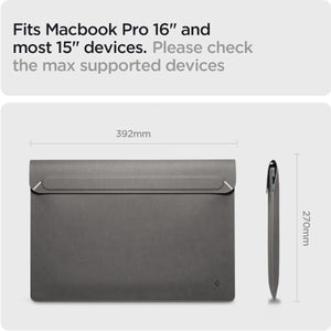 Spigen Valentinus 16-Inch Laptop Sleeve - City Gray - image 5