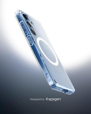 Spigen Galaxy S25 Plus Case - Ultra Hybrid MagFit - Clear White - image 5
