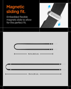 Spigen DA30L Adjustable Crossbody Phone Strap Lanyard - Black - image 6