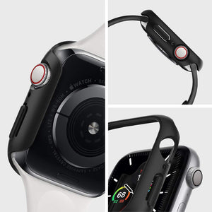 Spigen Apple Watch 44mm Thin Fit case - Black - image 3