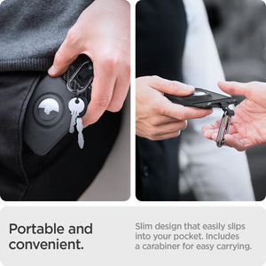 Spigen Air Fit Tesla & Rivian Key Card Holder with AirTag Slot 2-Pack - Black - image 5