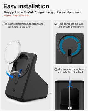 Spigen MagFit S Phone Stand for 2024 MagSafe Charger - Black - image 7
