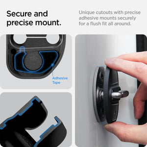 Tesla door hinge cover rear door note