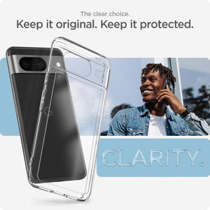 Spigen Ultra Hybrid Google Pixel 8 Phone Case - Crystal Clear - image 3