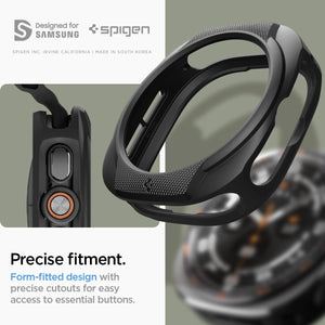 Spigen Galaxy Watch Ultra 2 47mm Case - Liquid Air - Matte Black - image 7