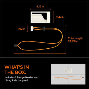 Spigen MagSlide 2-card ID badge holder - Dune Beige - image 7