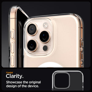 Spigen iPhone 16 Pro Case – Ultra Hybrid (MagFit) – Frost Clear – detail image 3