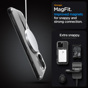 Spigen iPhone 16 Pro Max Case – Ultra Hybrid (MagFit) – Graphite – detail image 5