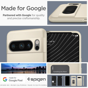 Spigen Thin Fit Google Pixel 8 Pro Phone Case - Mute Beige - image 7