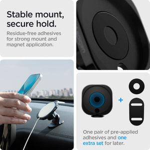 Spigen MagFit Dashboard Car Mount for Apple MagSafe Charger - Black - image 6