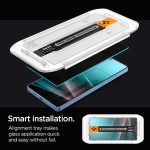 Spigen Galaxy S25 Ultra Privacy Screen Protector - Glas.tR EZ Fit (2 Pack) - Privacy - image 7