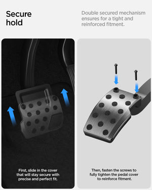 Spigen Tesla performance pedal covers view 6