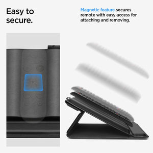 Spigen LD401 Universal Remote Control Organizer Stand - Black - image 5