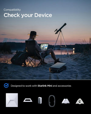 Spigen Starlink Mini EVA Hard Shell Carrying Case - Carbon - image 2