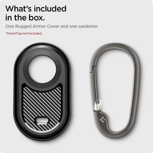 Spigen Galaxy SmartTag2 Case - Rugged Armor - Matte Black image 6